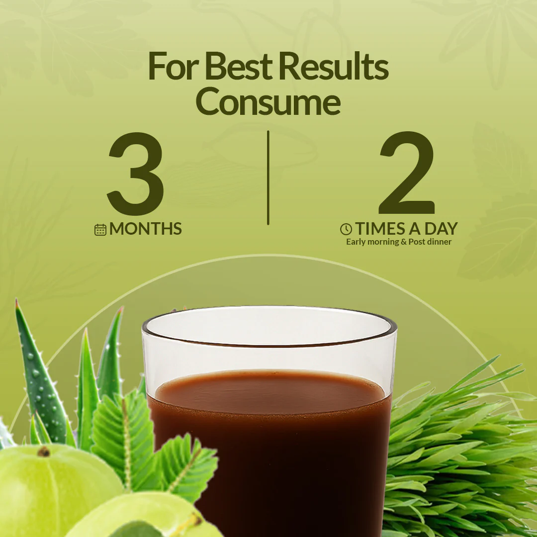 Amla Aloe Vera Wheat grass Haldi Tulsi Juice - Image 7